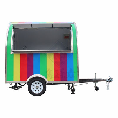 オーダーメイド 産業用 丸型 スクウェア モバイル 食品 トラック 2.8M シングル/ダブル 軸