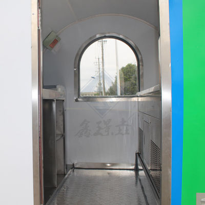 オーダーメイド 産業用 丸型 スクウェア モバイル 食品 トラック 2.8M シングル/ダブル 軸