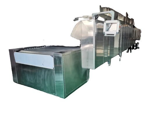 304 高生産のビスケットとクッキーのためのインステンレス鋼工業トンネルオーブン