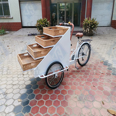小商品 機械 機能 ストリートフード 販売 車輪 3 サイクルのパン 果物