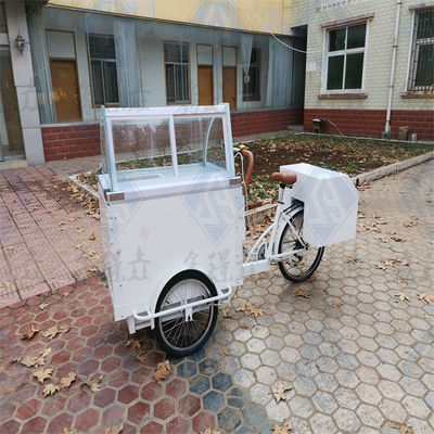 便利な食堂 三輪スナックカート ヨーロッパ ホットドッグ パン 販売自転車 市場
