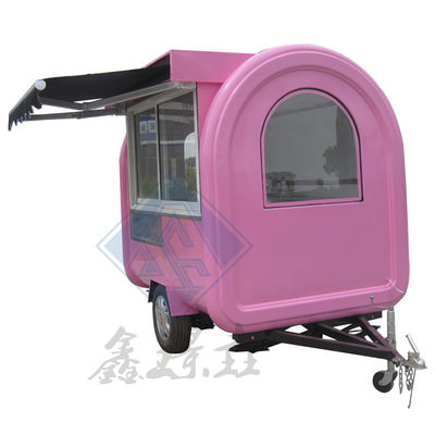 屋外用ストリートフード用 単軸/二軸型丸型移動式フードトラック