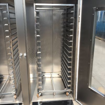 16/32 トレイ パスト プロバー インテリジェント操作パネル ステンレス鋼の発酵箱
