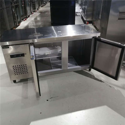 50-300L 容量 ステンレス鋼 4 引き出し フリーザー キャビネット 作業テーブル カウンター トップ 110V