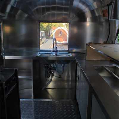 デザイン モバイル ステンレス 食品 トラック 産業用 4M シングル/ダブル アクセル