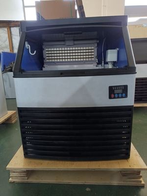 商用 140P 63kg/日 500KGの氷の貯蔵容量を持つ氷のキューブを作る機械