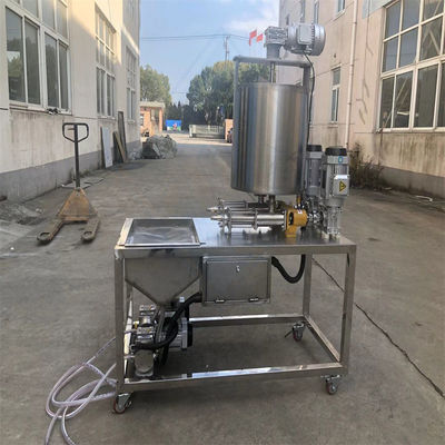 60-80kg/hトウモロコシの詰め込み 2頭の卵のロール 小規模企業のためのウエファー製造機