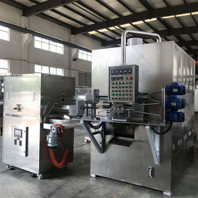 60-80kg/hトウモロコシの詰め込み 2頭の卵のロール 小規模企業のためのウエファー製造機