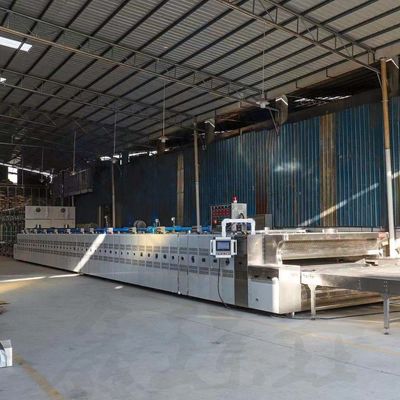 大規模生産能力 1000 オートマティック パンビスケット 多種オプションのトンネルオーブン