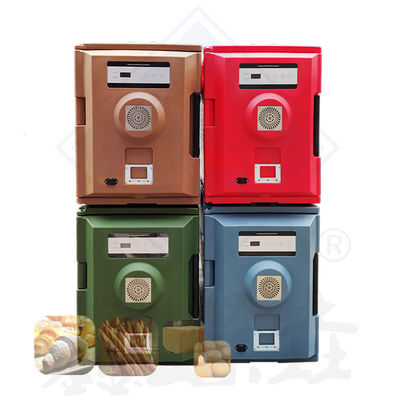 90L 電動 シャッフリング ディッシュ 食品 暖房 ローテーション 鋳造 プレートのない隔離箱