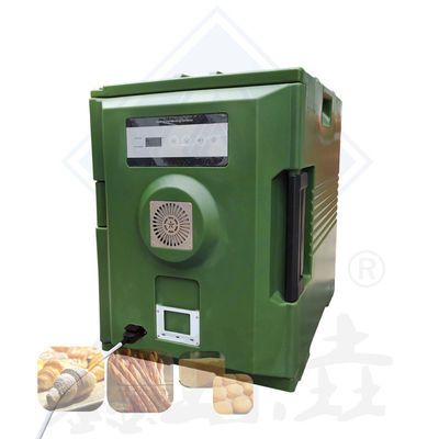 90L 電動 シャッフリング ディッシュ 食品 暖房 ローテーション 鋳造 プレートのない隔離箱