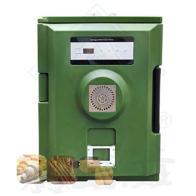 90L 電動 シャッフリング ディッシュ 食品 暖房 ローテーション 鋳造 プレートのない隔離箱