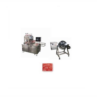 大規模糖果生産のための自動ペクチンゴム糖果貯蔵機