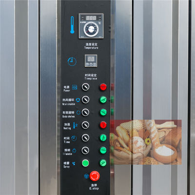 食品加工機 ビスケット ケーキ パンの 1 段階回転オーブン 安価