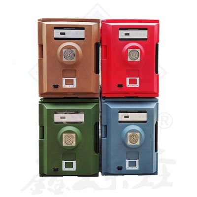 調節可能な温度 電動 220V/110V 90L 120L 給食用食品温め器 食品箱