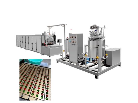 工業用熊のトーフィーとロリポップの生産のための150kg/hのキャンディデポジングマシン