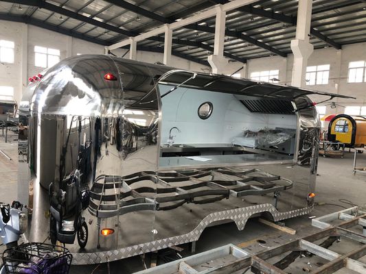 道路車 ホットドッグカート 移動式 食品トラック トレーラー 完全装備 レストラン