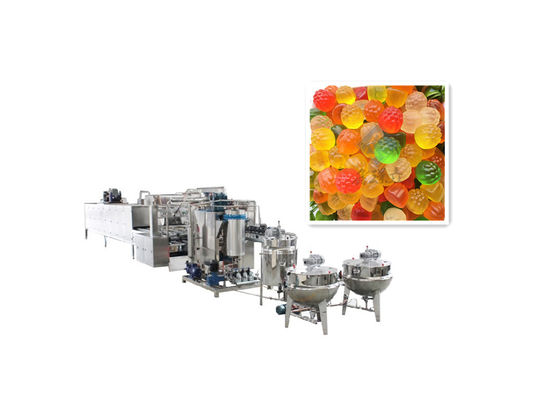 150kg/h Bear Candy Making 生産ライン ロリポップ 高生産自動機