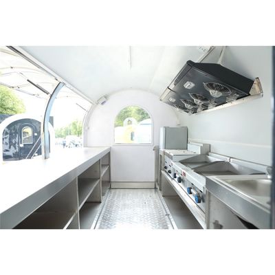 モバイルホットドッグコーヒーフードトラック5.8M ダブルアクセル 素敵なデザイン 工業型丸型