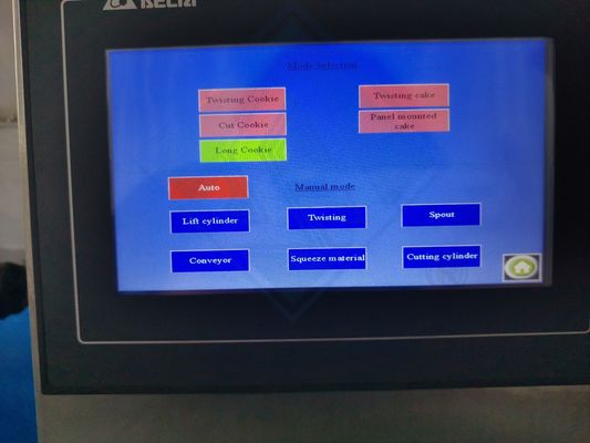 粉末原材料を使用する小規模企業のための高生産性ビスケット製造機械