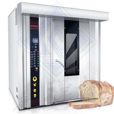 多機能 32 トレイ ローータリーラックオーブン 高温耐性 トロッリー