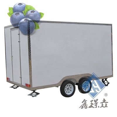 多機能食品カート フルキッチンとエアストリームキッチン付きのファーストフードトラック