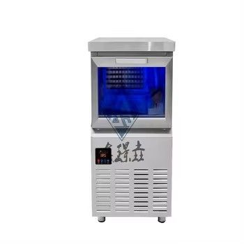 水冷却と自動機能の産業用氷方塊製造機械