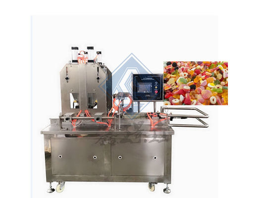 50kg/h チョコレート・トーフィー・ロリポップ 甘い食品の生産のためのゴムベア製造機