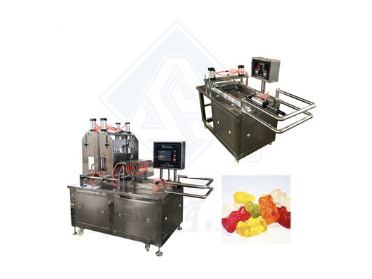 50kg/h チョコレート・トーフィー・ロリポップ 甘い食品の生産のためのゴムベア製造機