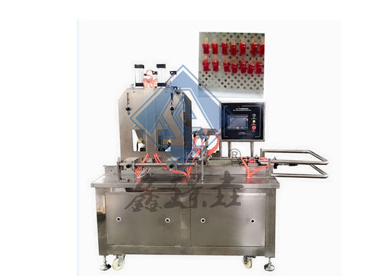 1.5KW チョコレート・トーフィー・ロリポップ ゴム・ベア・マシン 50kg/h 工業菓子製造