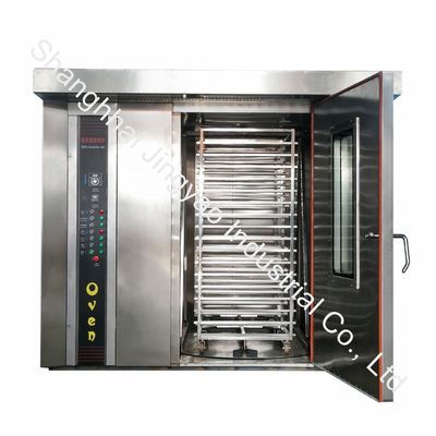 パン屋用の高性能ガス/電気/ディーゼル回転オーブン 62トレイ