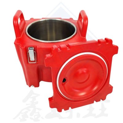 新鮮食品の保管のためにカスタマイズされた色でロトモールディング隔離魚と肉箱