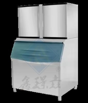 空気冷却 水冷却のためのシンプルで耐久的なアイスキューブ製造機械 430x520x800