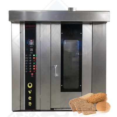調整可能な16トレイ クッキー用のローટરીオーブン 合理的な380V-50Hz-3P電圧