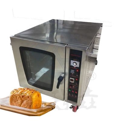高生産性 5 トレイ 電気パン屋 パン屋 調理油用のコンベクションオーブン