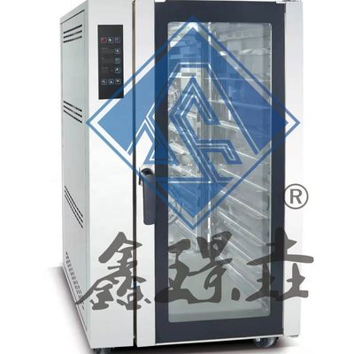 10 トレイ レストランの小麦粉工場でのパンを焼くための電気コンベクションオーブン