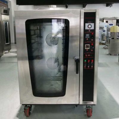パン屋の設備 パン 8トレイ ガスコンベクションオーブン 商業用電気パンオーブン