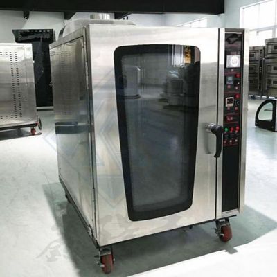 パン屋の設備 パン 8トレイ ガスコンベクションオーブン 商業用電気パンオーブン