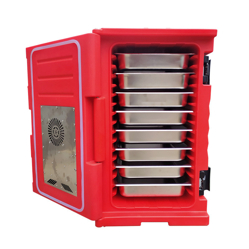 キッチンメカニカル機器 静止のない車輪のプラスチック隔離食品キャビネットボックス