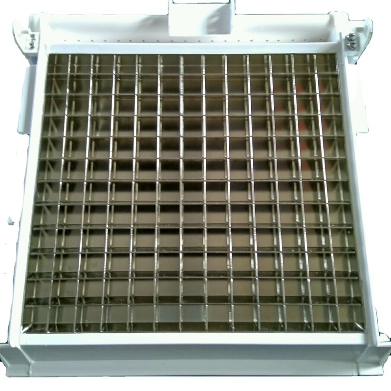 500kg/24h 工業用 7x18 格子 36x36x22mm 氷蒸発機のための氷立方形製造機