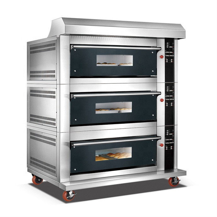 高生産性の電気デッキオーブン