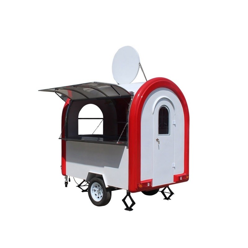 乳製品 適用 完全キッチンとトイレ 1500W電圧の移動式フードトラック