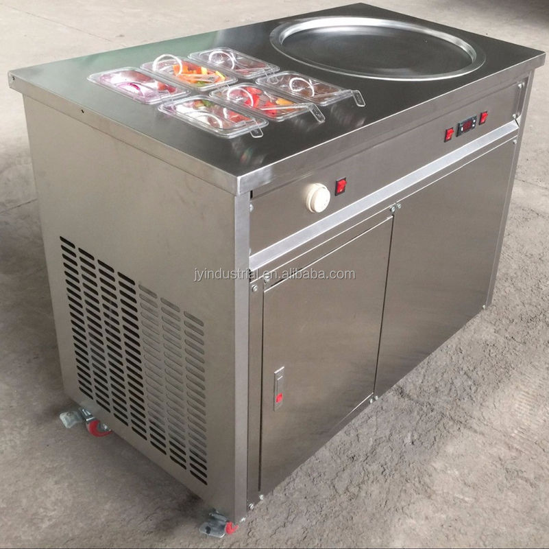 耐久性のあるロールのための銀のステンレス鋼の焼いたアイスクリームロールの機械部品