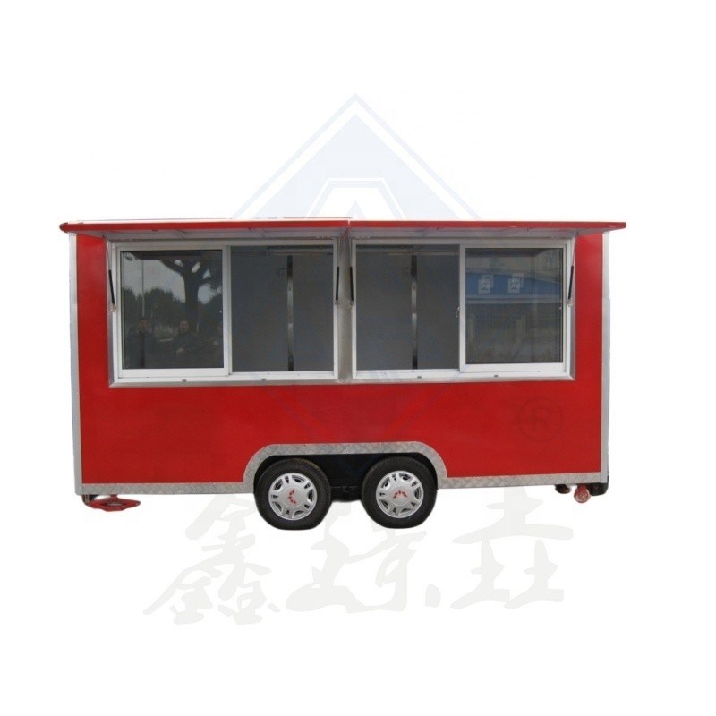 完全に装備されたカートのためのステンレス鋼電気移動キッチンフードトラック