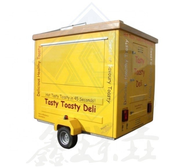 完全装備 キッチン 中国食 モバイルカート スナック販売機能にカスタマイズ