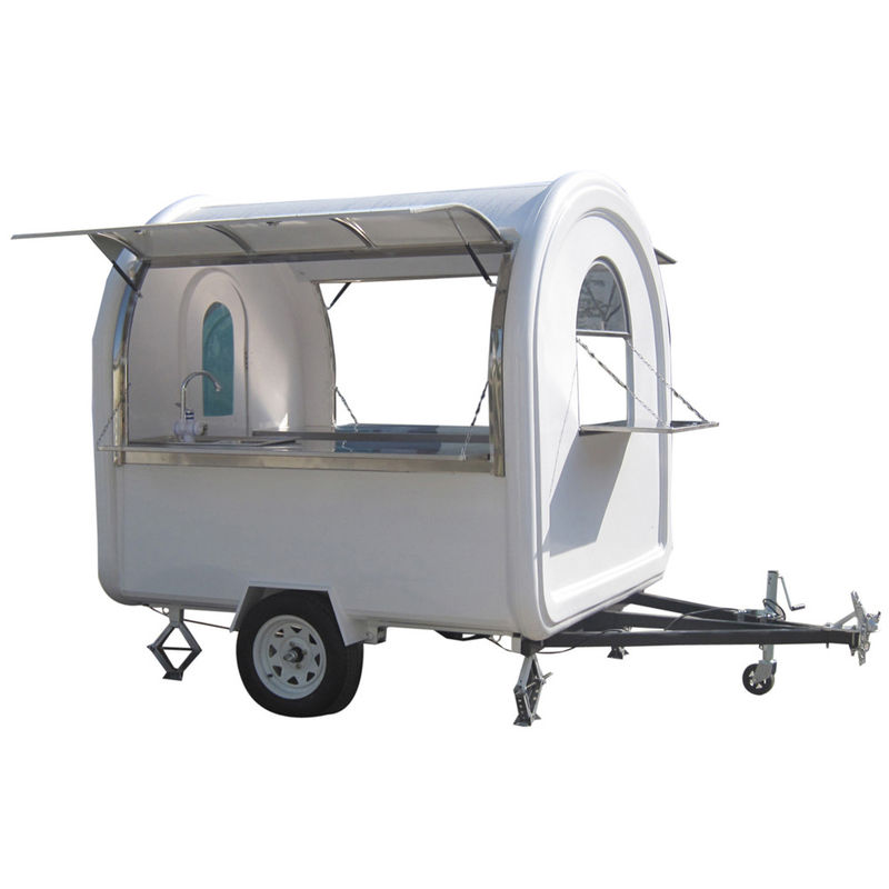 850kg キャラバン ホットドッグカート アイスクリーム 食品キオスク/食品販売トラック L280cm*W200cm*H210cm