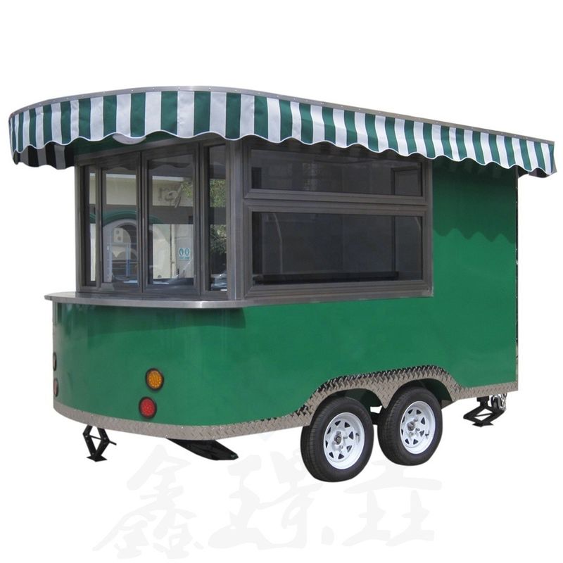 1200kg 負荷容量 モーター・トライサイクル 移動式 ビーチ・ターキー用 食品展示車