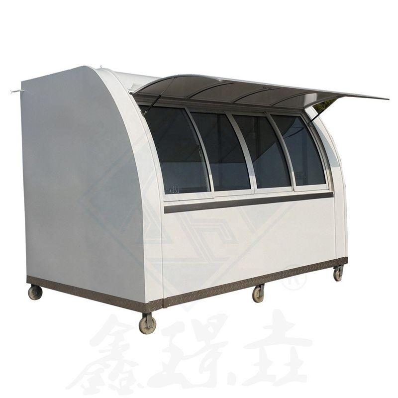 285*200*215 サイズとトウモロコシの原材料で製造された商業用ホットドッグカート