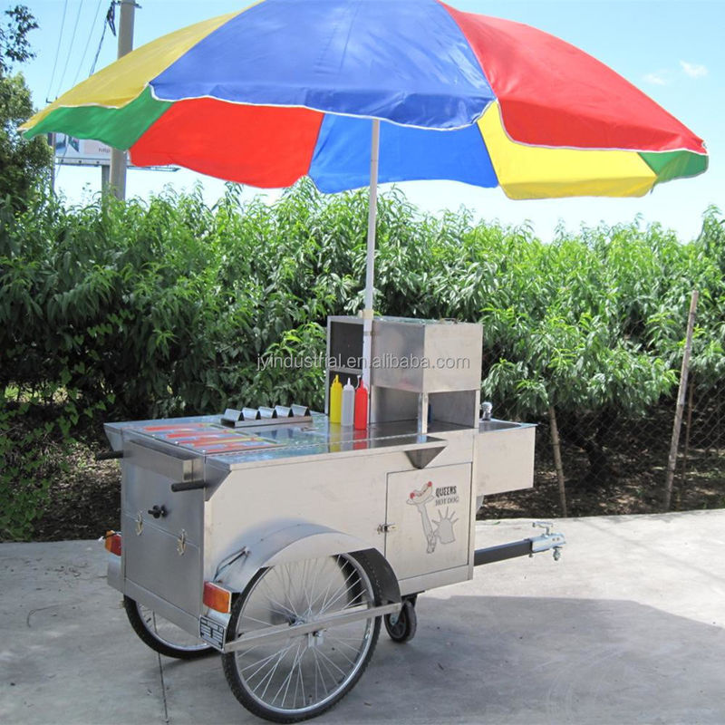 220V モバイル 食品カート ストリート 販売 三輪車/電気 ホットドッグカート その他の用途