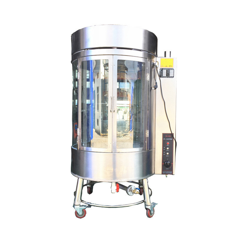 120kg 商用 丸型 木炭ガス 焼いたアヒルのオーブン サービス後のオンラインサポート